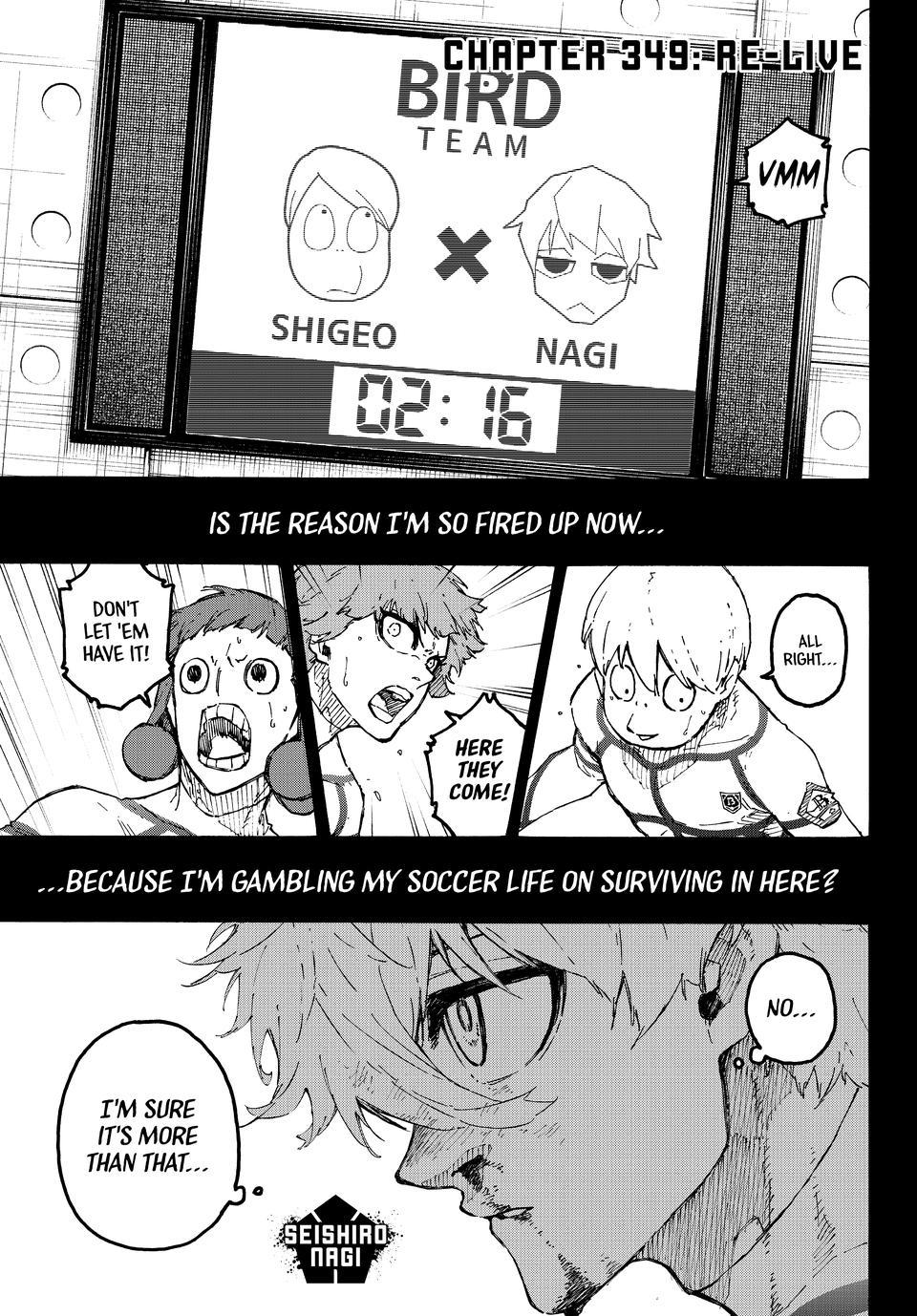 Blue Lock English version Chap 349 - Next Chap 350