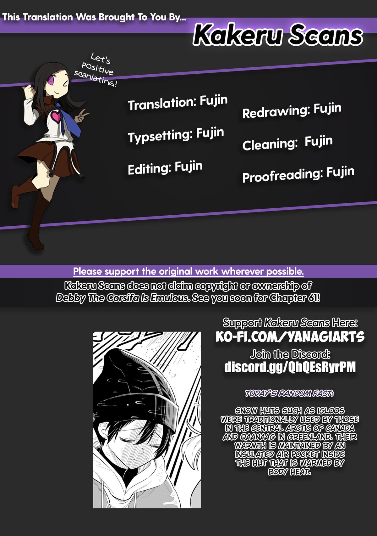 Debby the Corsifa wa Makezugirai Chap 60 - Next Chap 61