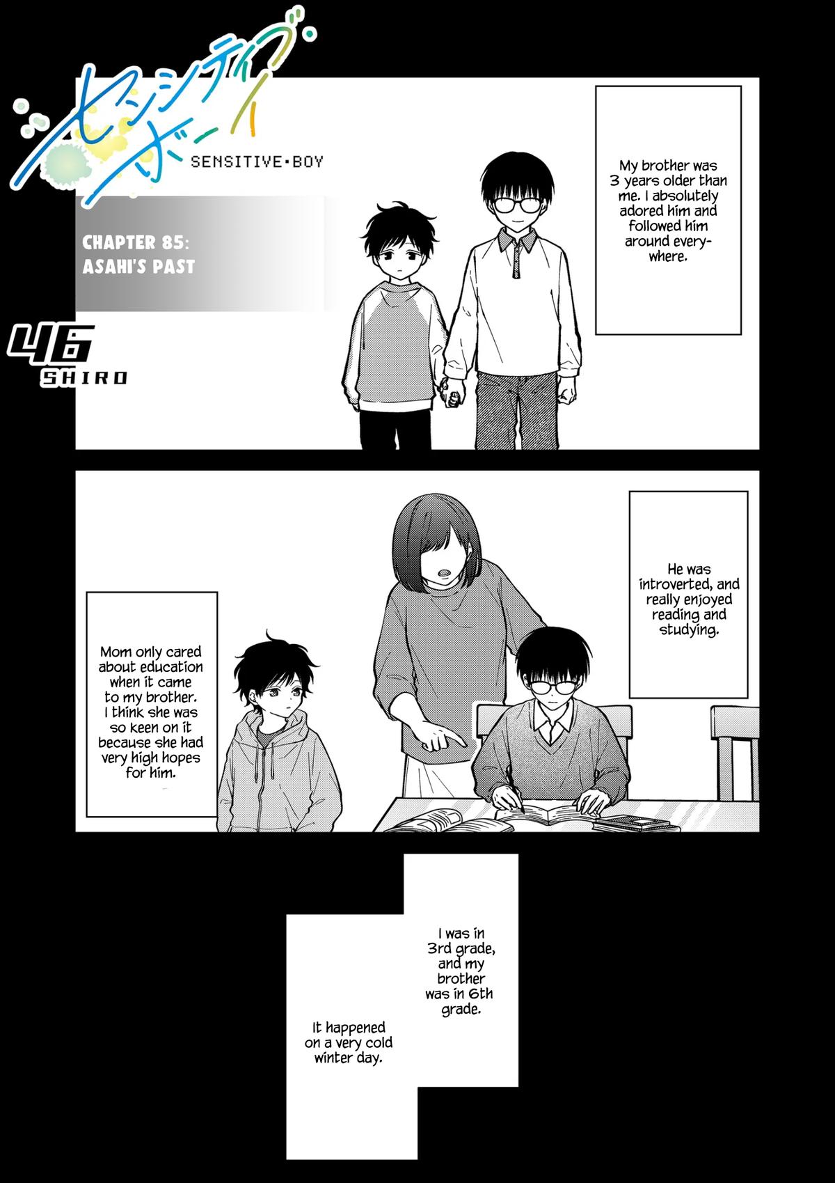 Sensitive Boy Chap 85 - Next Chap 86