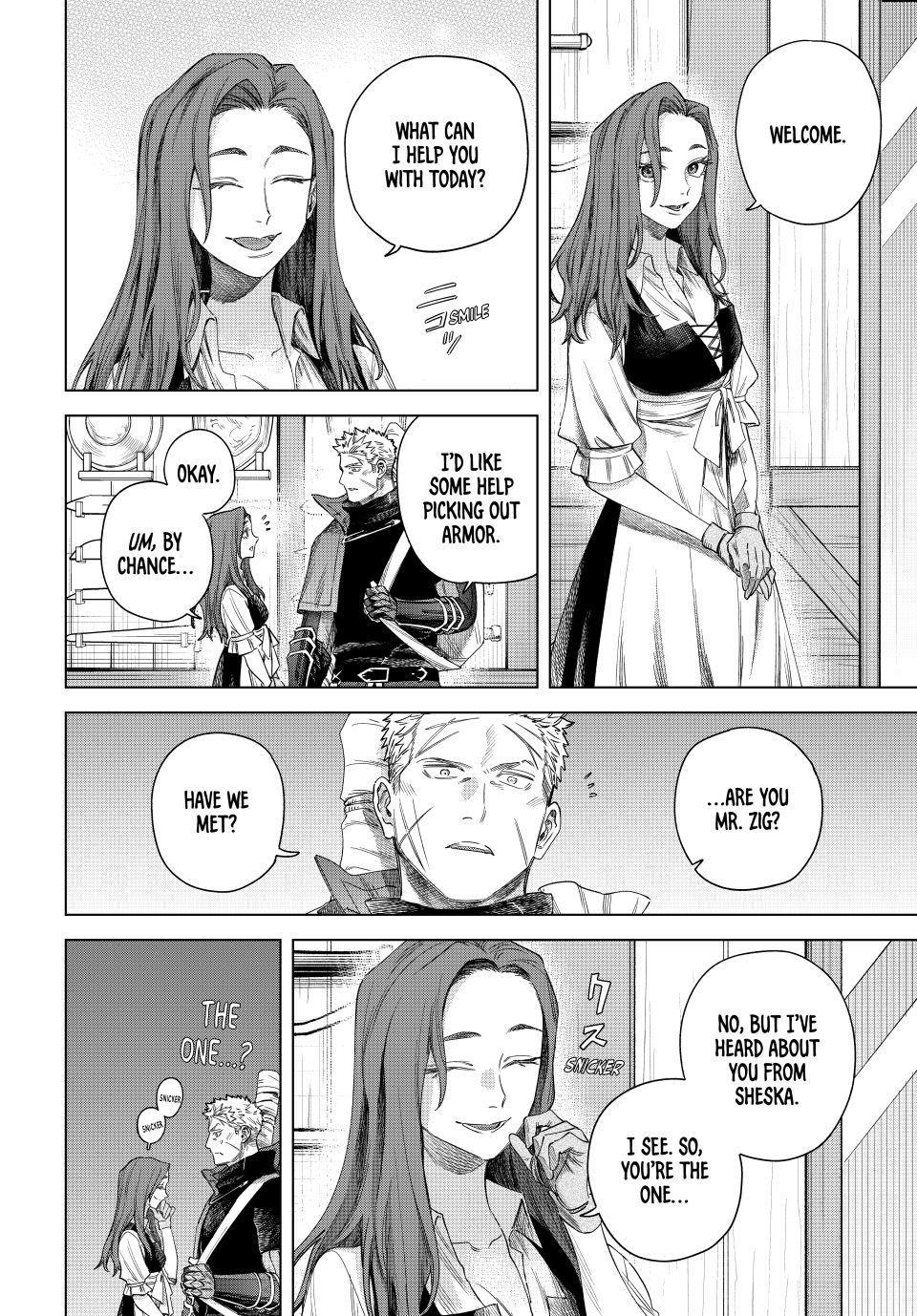 The Witch and the Mercenary Chap 70 - Next Chap 71