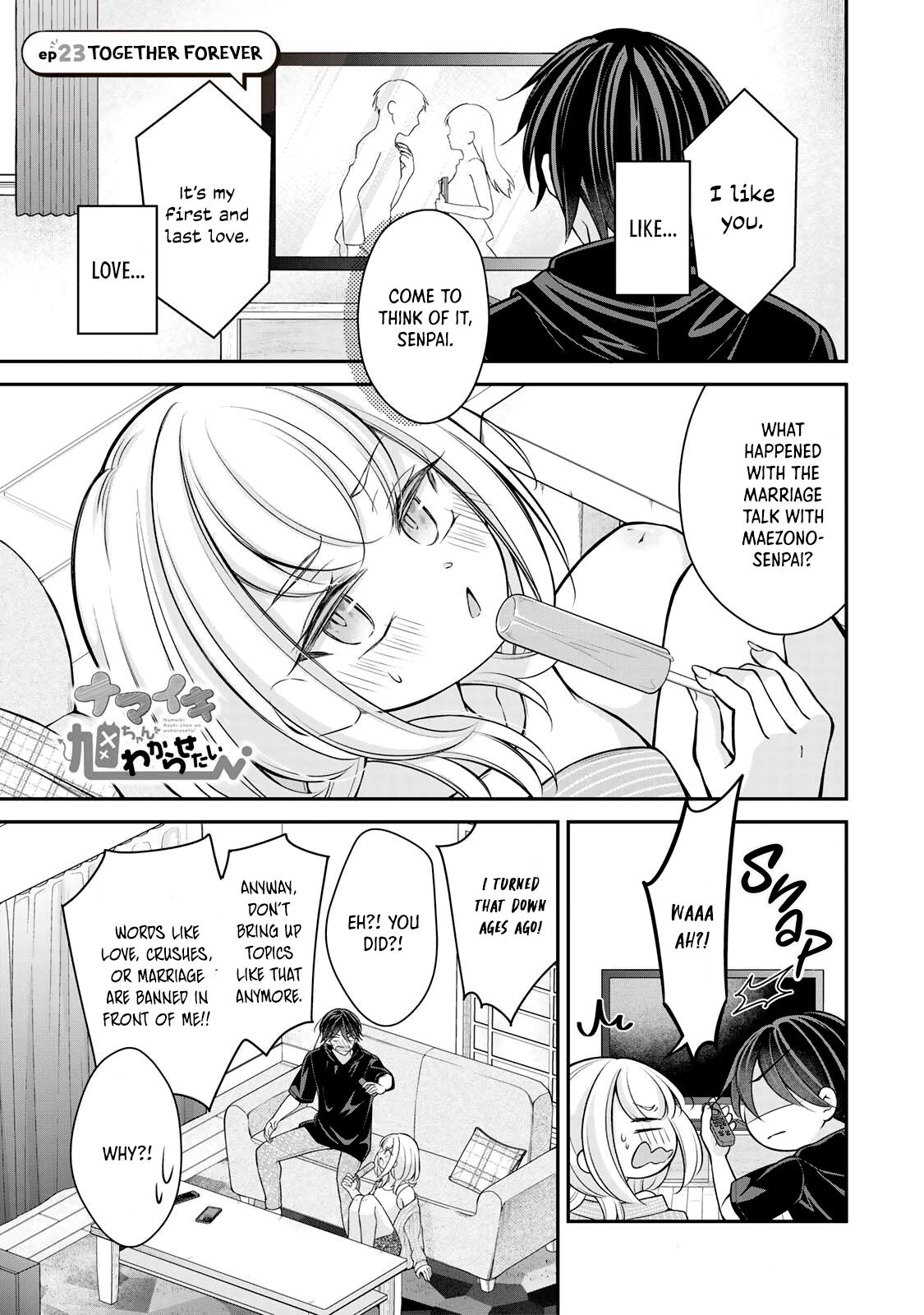 Namaiki Asahi-chan wo Wakarasetai Chap 23 - Next Chap 24