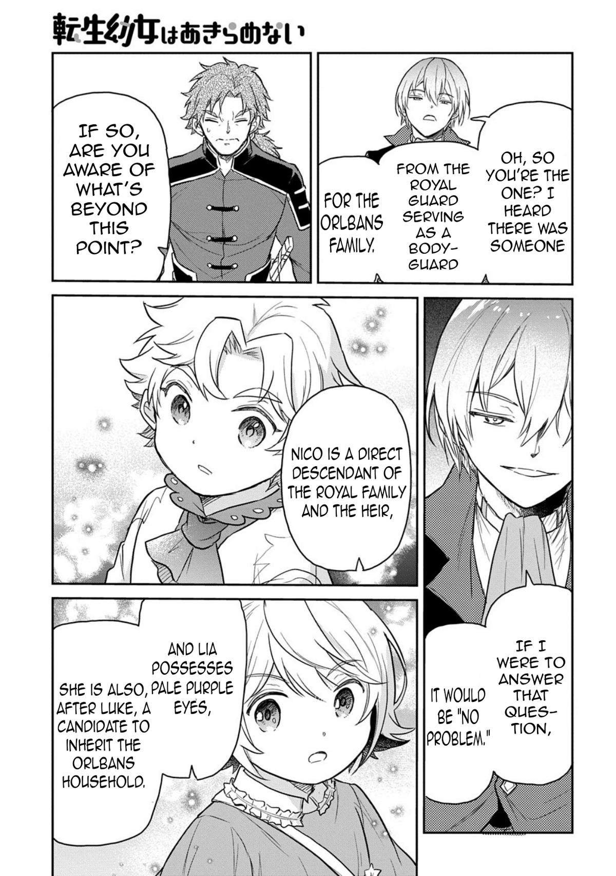 Tensei Youjo wa Akiramenai Chap 61 - Next Chap 62
