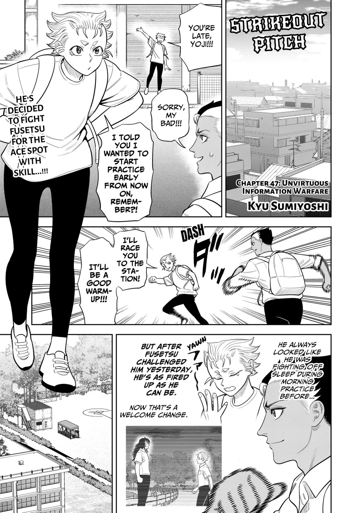 San-kyuu Pitch Chap 47 - Next Chap 48