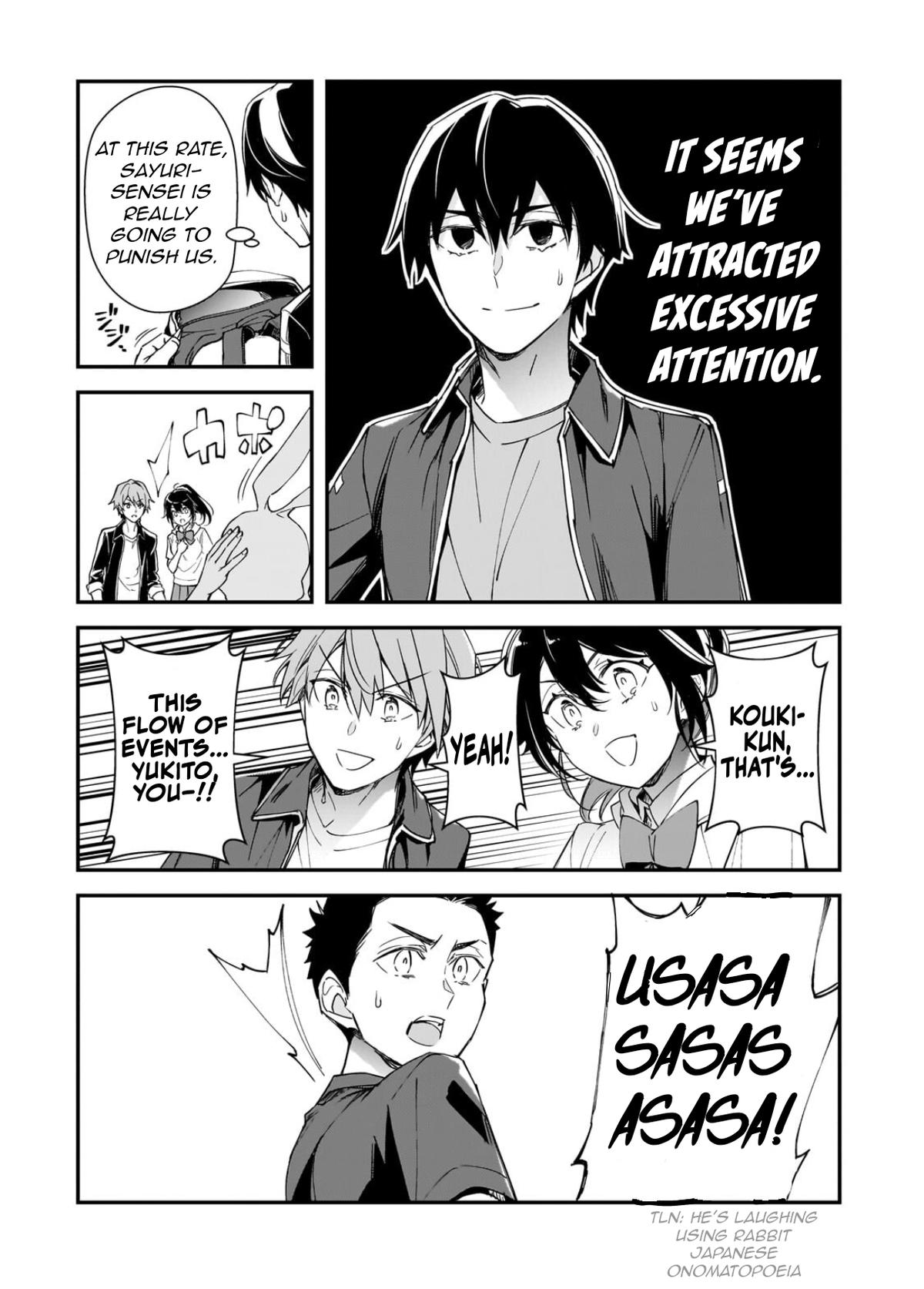 Ore ni Trauma wo Ataeta Joshi-tachi ga Chirachira Mitekuru kedo, Zannen desu ga Teokure desu Chap 33.1 - Next Chap 34.1