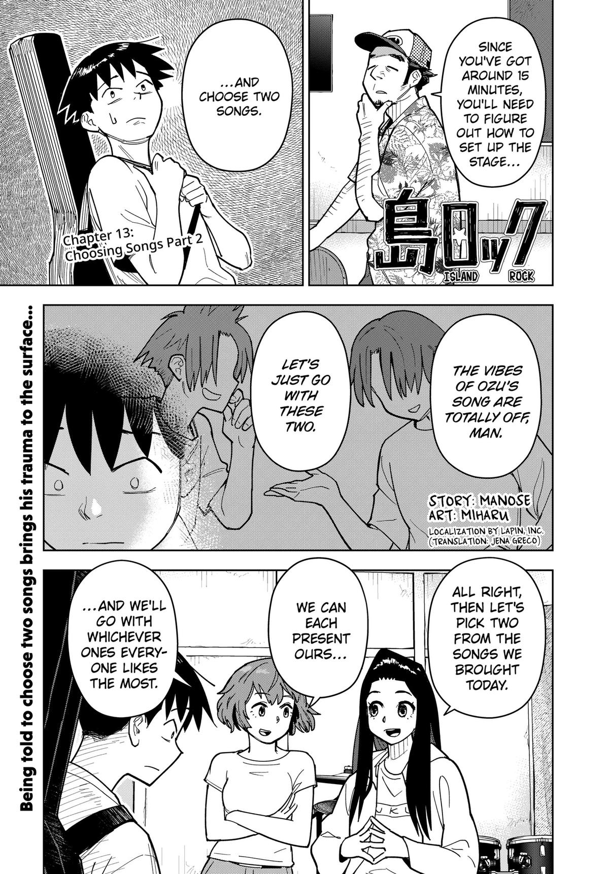 Shima Rock Chap 13 - Next Chap 14