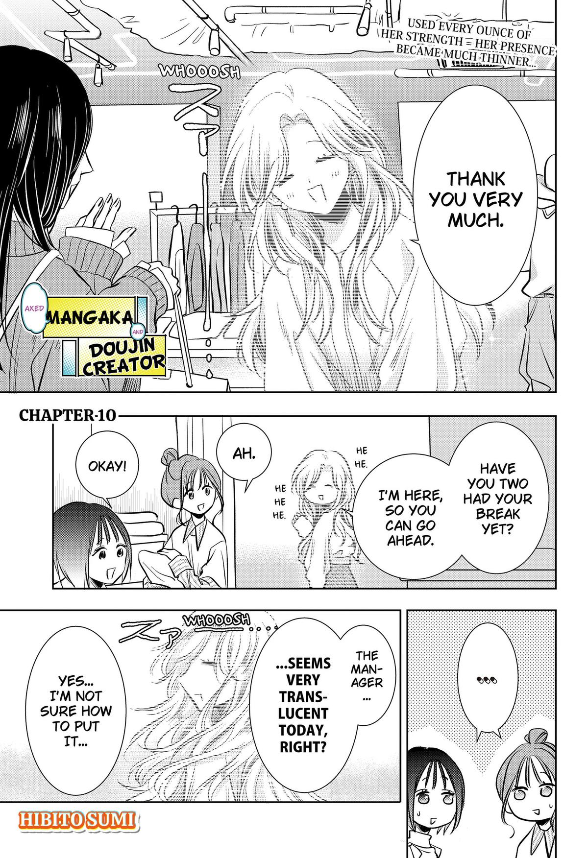 Uchikirare Mangaka to Doujin Onna Chap 10 - Next Chap 11