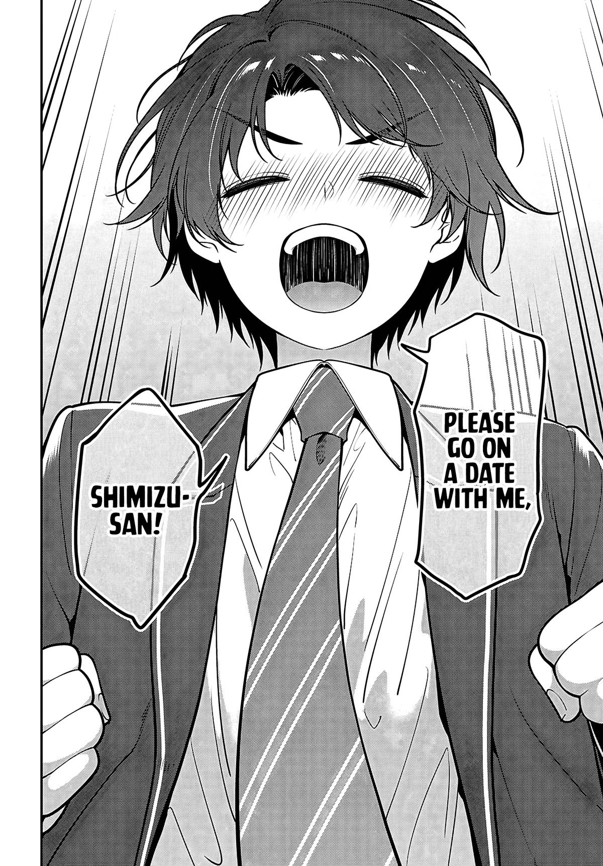 Tonari no Seki no Yankee Shimizu-san ga Kami wo Kuroku Sometekita Chap 19 - Next Chap 20