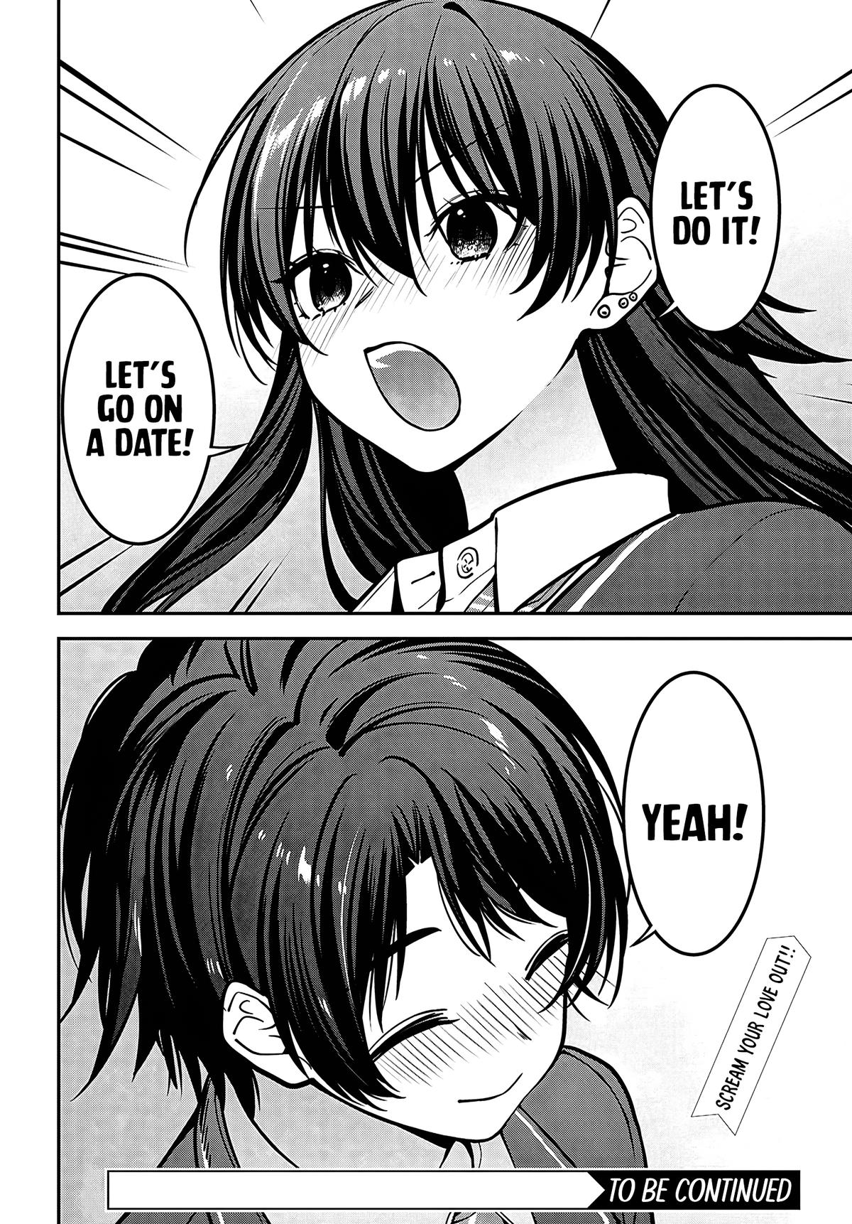 Tonari no Seki no Yankee Shimizu-san ga Kami wo Kuroku Sometekita Chap 19 - Next Chap 20