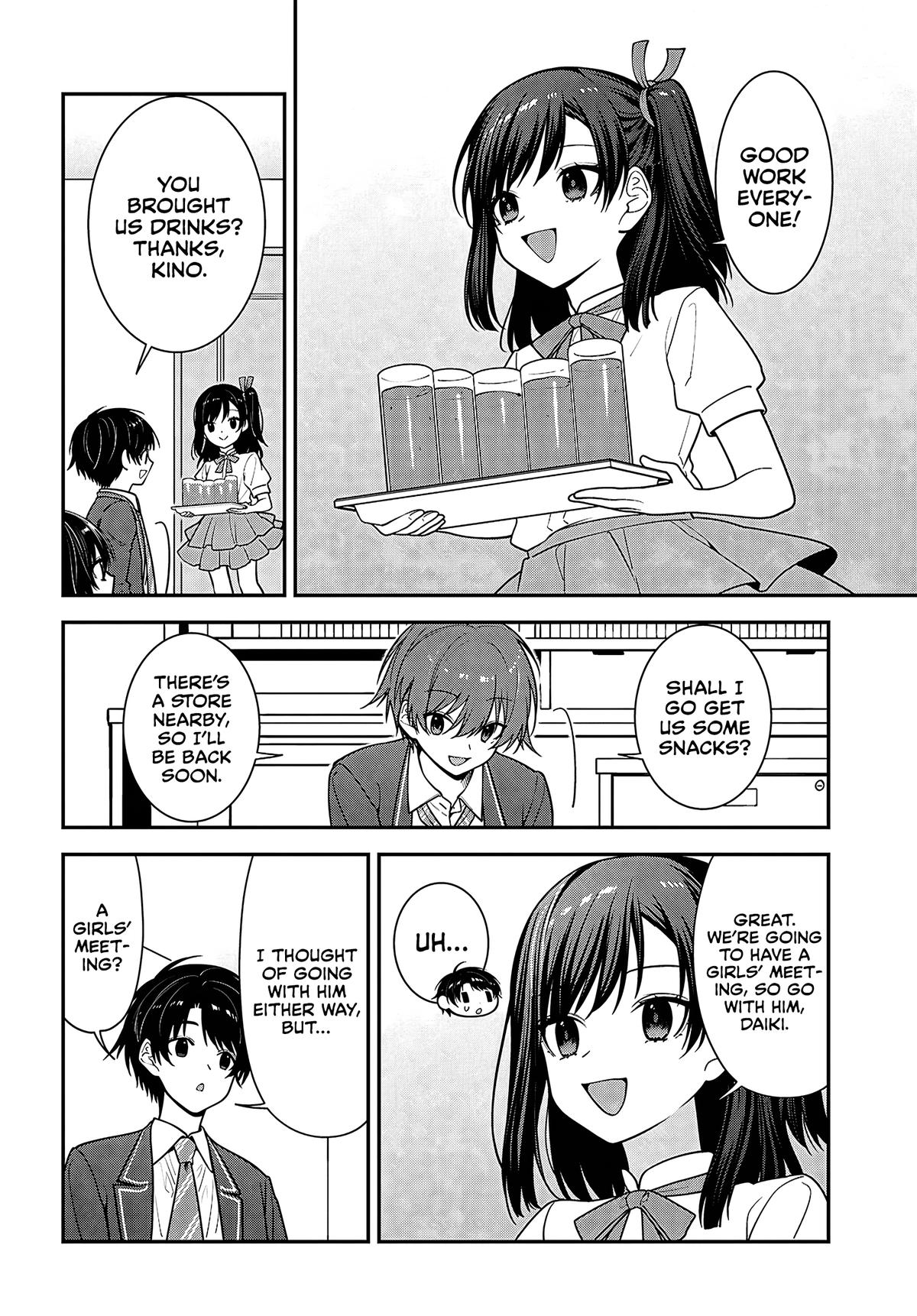 Tonari no Seki no Yankee Shimizu-san ga Kami wo Kuroku Sometekita Chap 19 - Next Chap 20