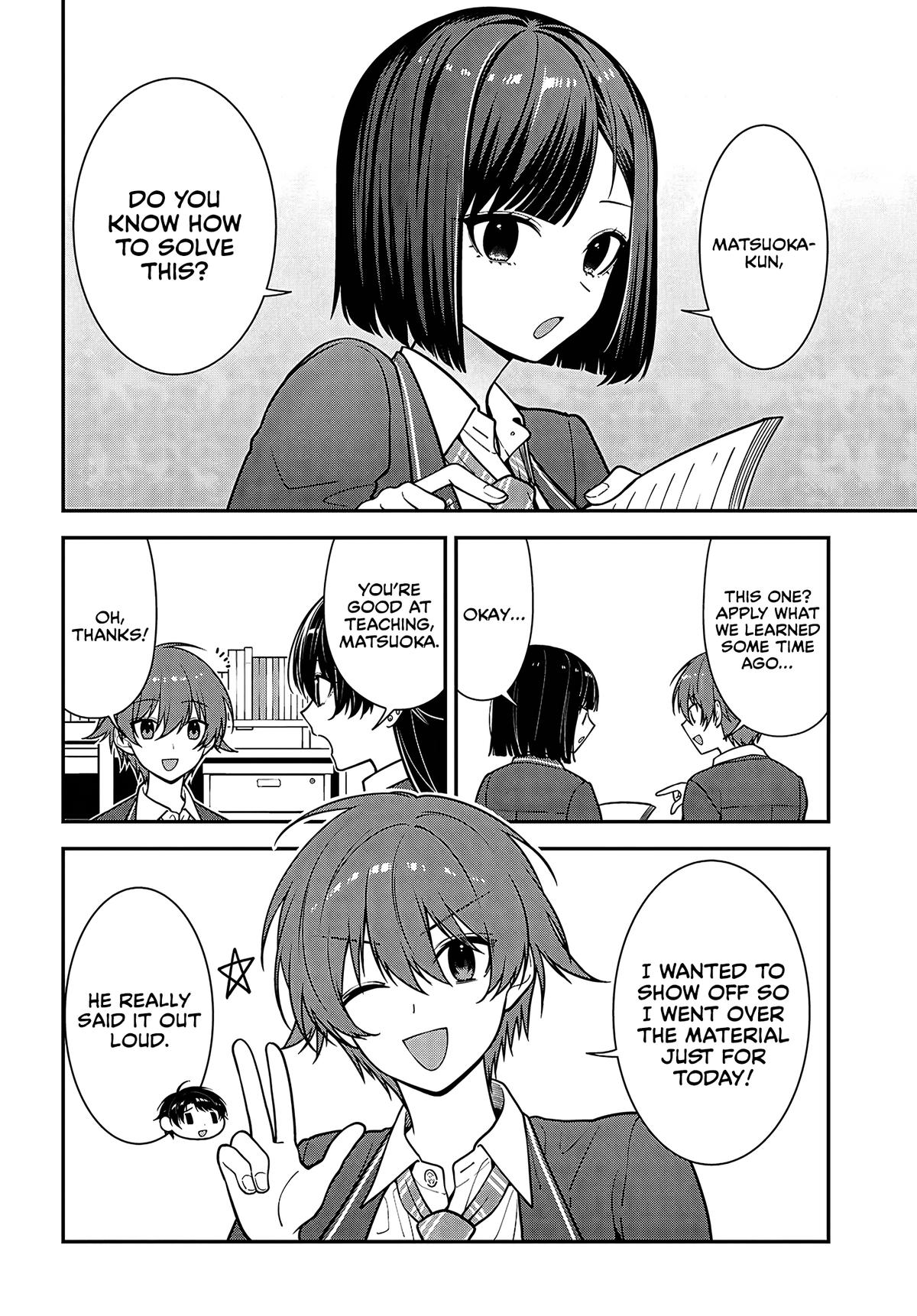 Tonari no Seki no Yankee Shimizu-san ga Kami wo Kuroku Sometekita Chap 19 - Next Chap 20