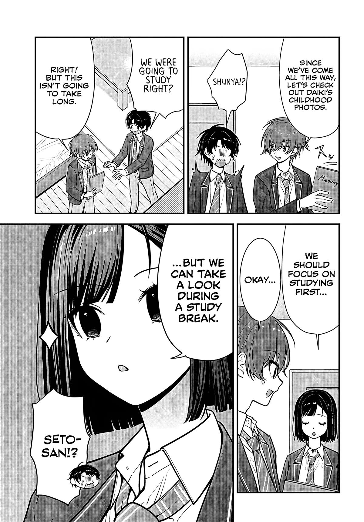Tonari no Seki no Yankee Shimizu-san ga Kami wo Kuroku Sometekita Chap 19 - Next Chap 20