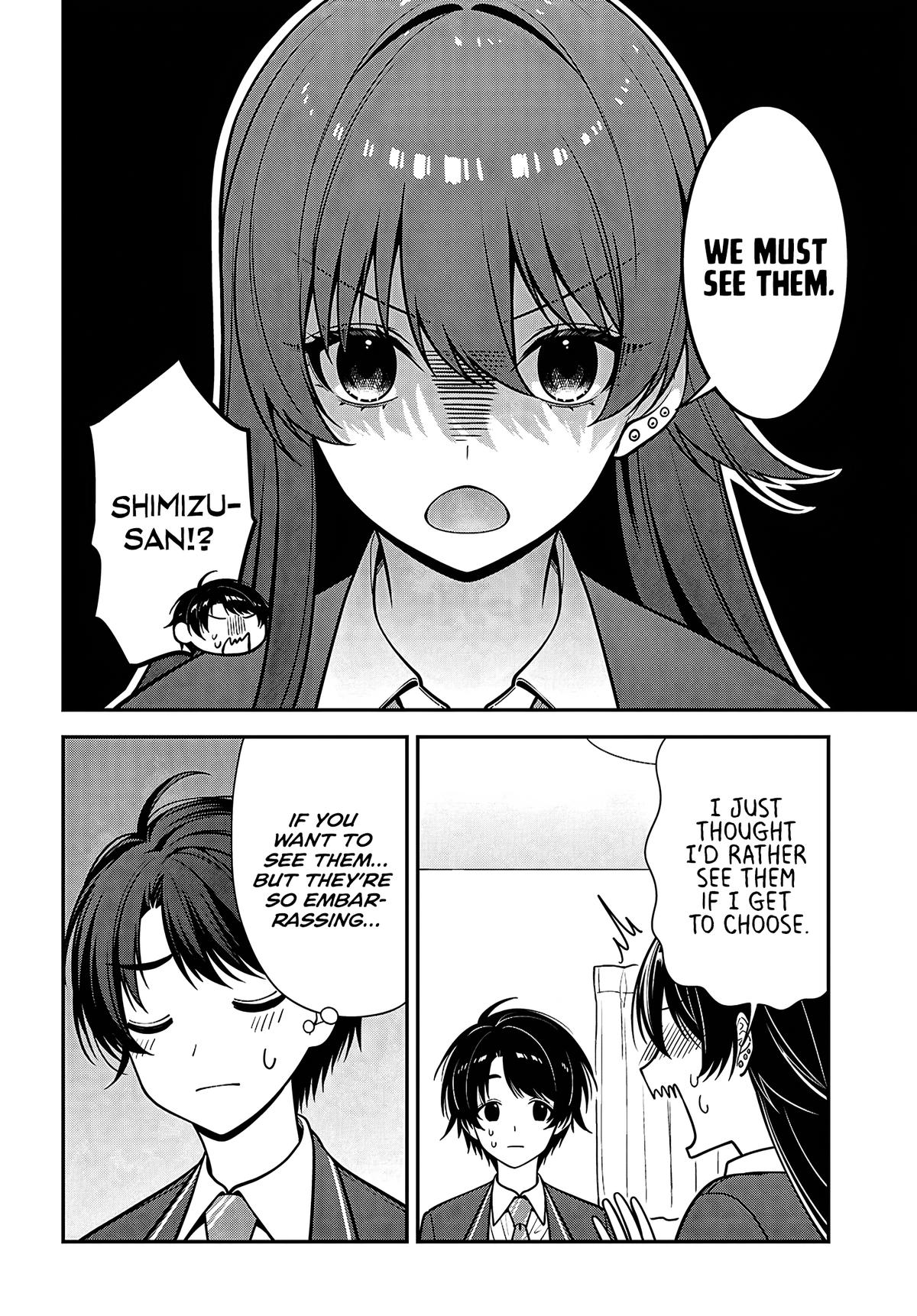 Tonari no Seki no Yankee Shimizu-san ga Kami wo Kuroku Sometekita Chap 19 - Next Chap 20