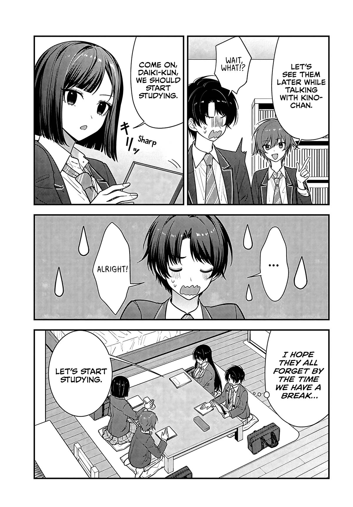 Tonari no Seki no Yankee Shimizu-san ga Kami wo Kuroku Sometekita Chap 19 - Next Chap 20