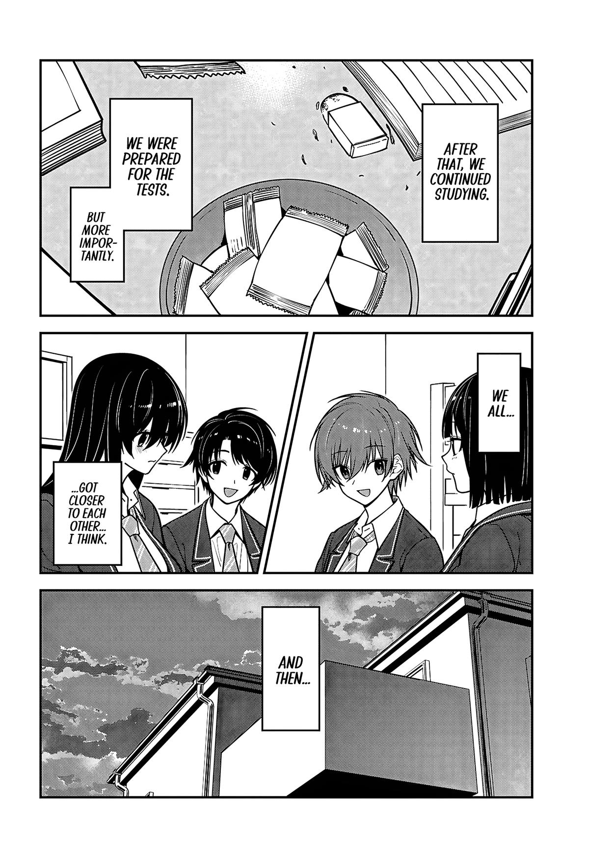 Tonari no Seki no Yankee Shimizu-san ga Kami wo Kuroku Sometekita Chap 19 - Next Chap 20