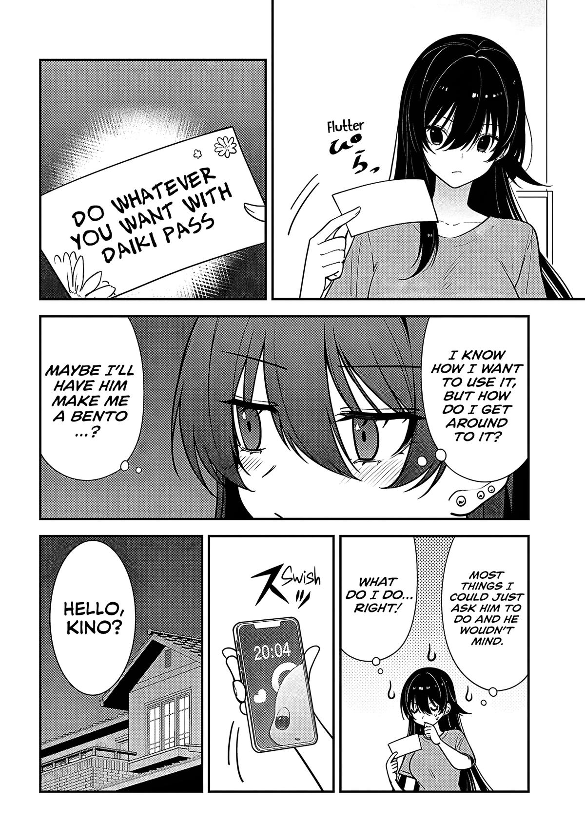 Tonari no Seki no Yankee Shimizu-san ga Kami wo Kuroku Sometekita Chap 19 - Next Chap 20