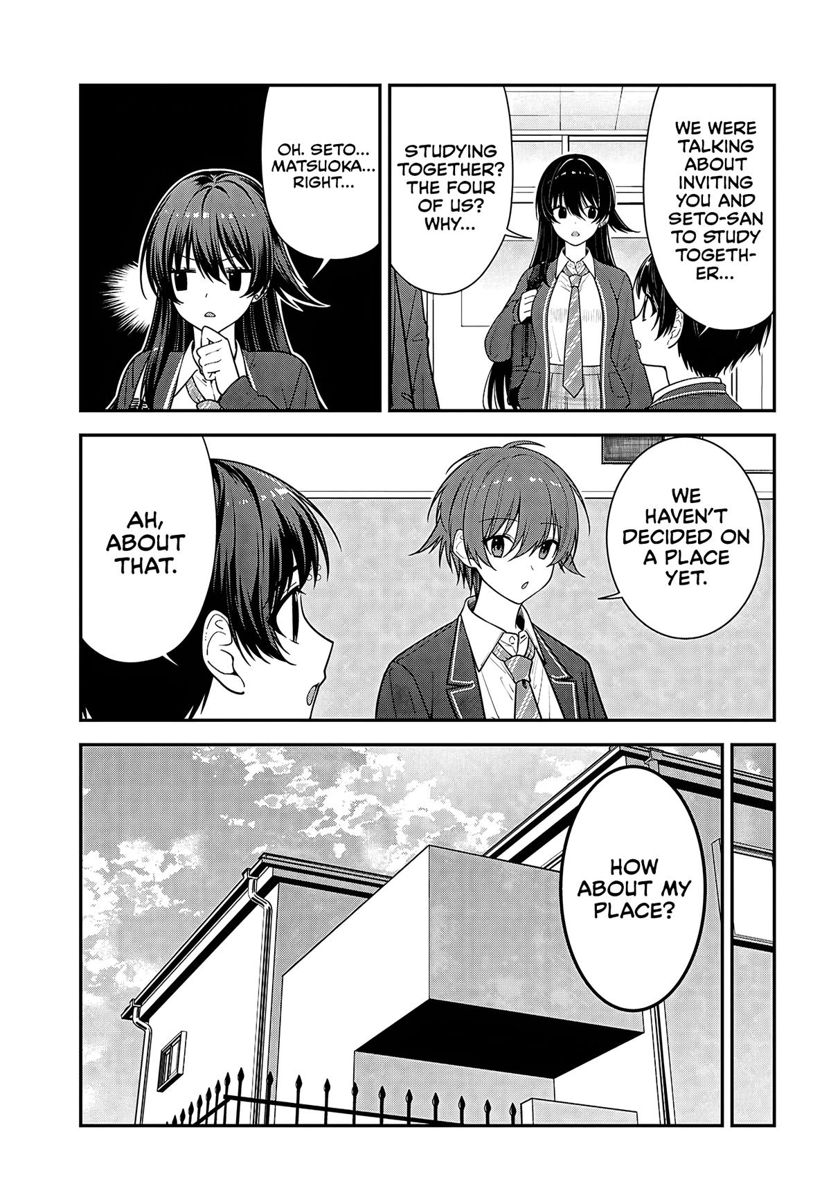 Tonari no Seki no Yankee Shimizu-san ga Kami wo Kuroku Sometekita Chap 19 - Next Chap 20