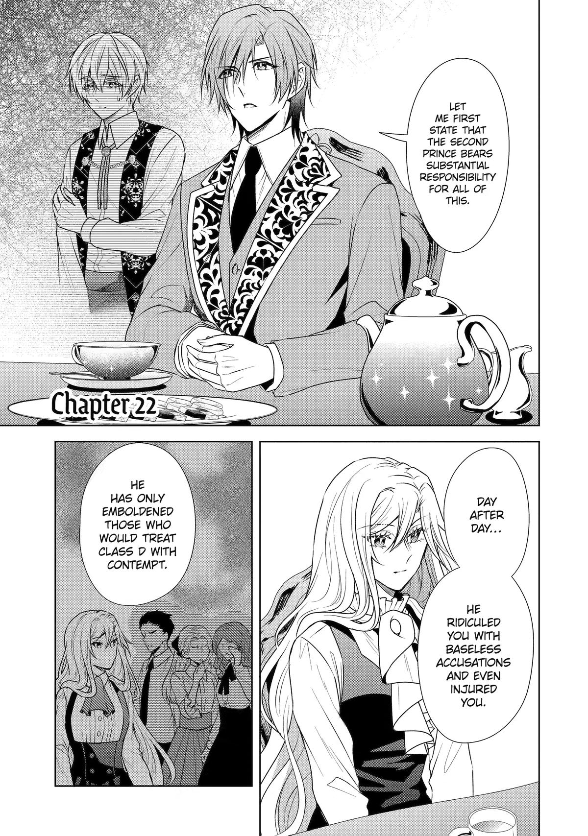 Kitai no Akujo, Sandome no Jinsei de Chap 22 - Next Chap 23