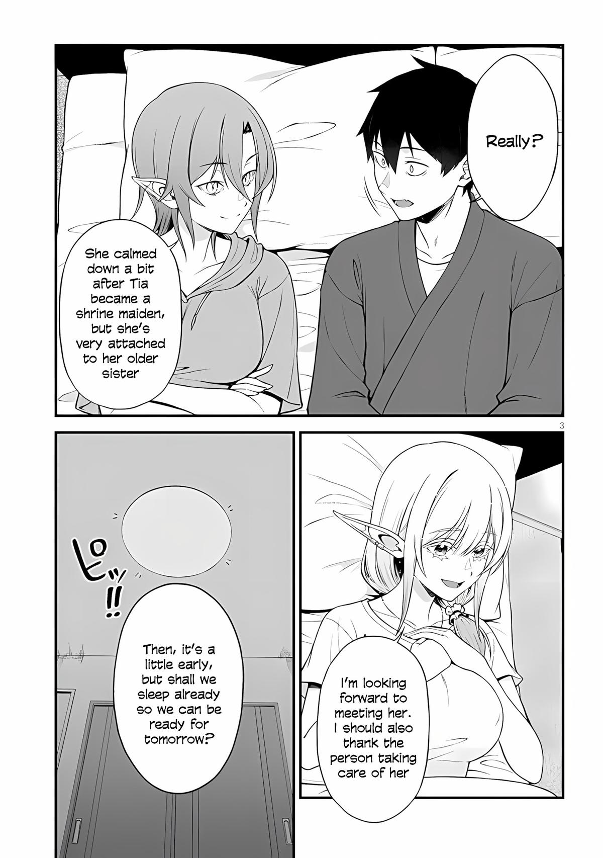 Isekai kara Kita Elf to Tomo ni Sugosu Nichijou Chap 12 - Next Chap 13