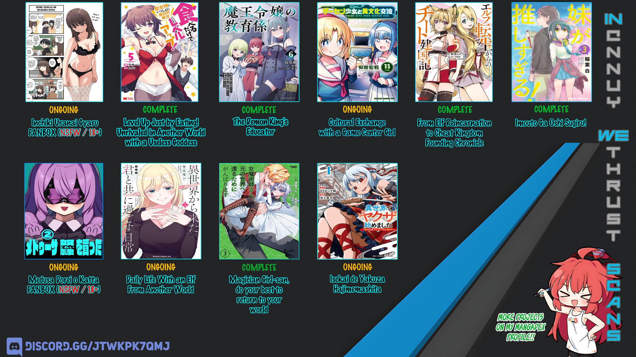 Isekai kara Kita Elf to Tomo ni Sugosu Nichijou Chap 12 - Next Chap 13