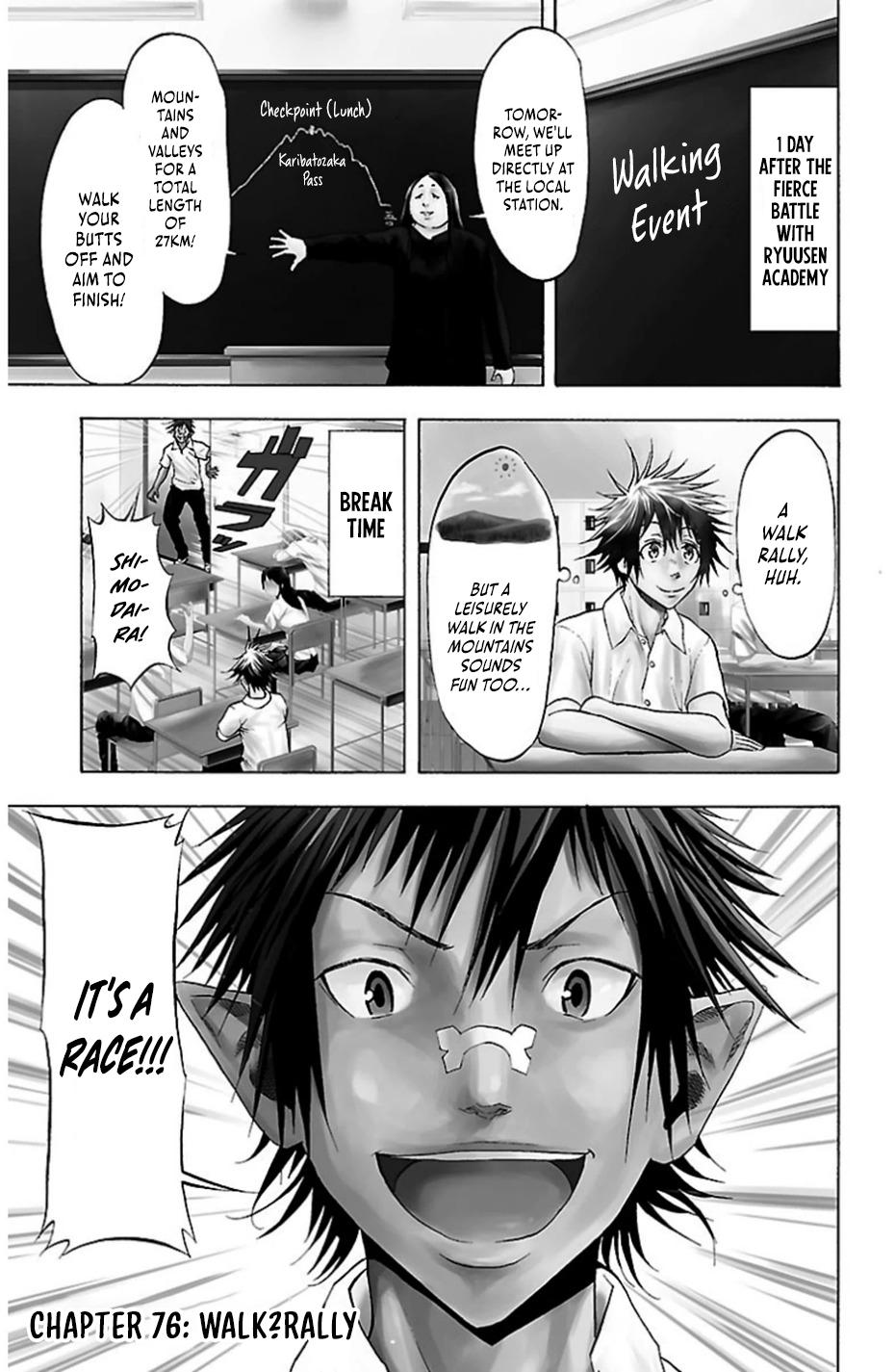 Harigane Service Chap 76 - Next Chap 77