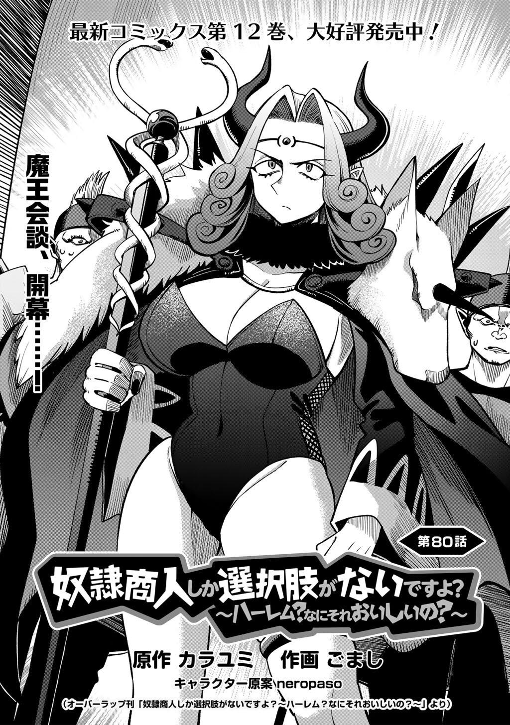 Dorei Shounin shika Sentakushi ga nai desu yo? Chap 80 - Next Chap 81