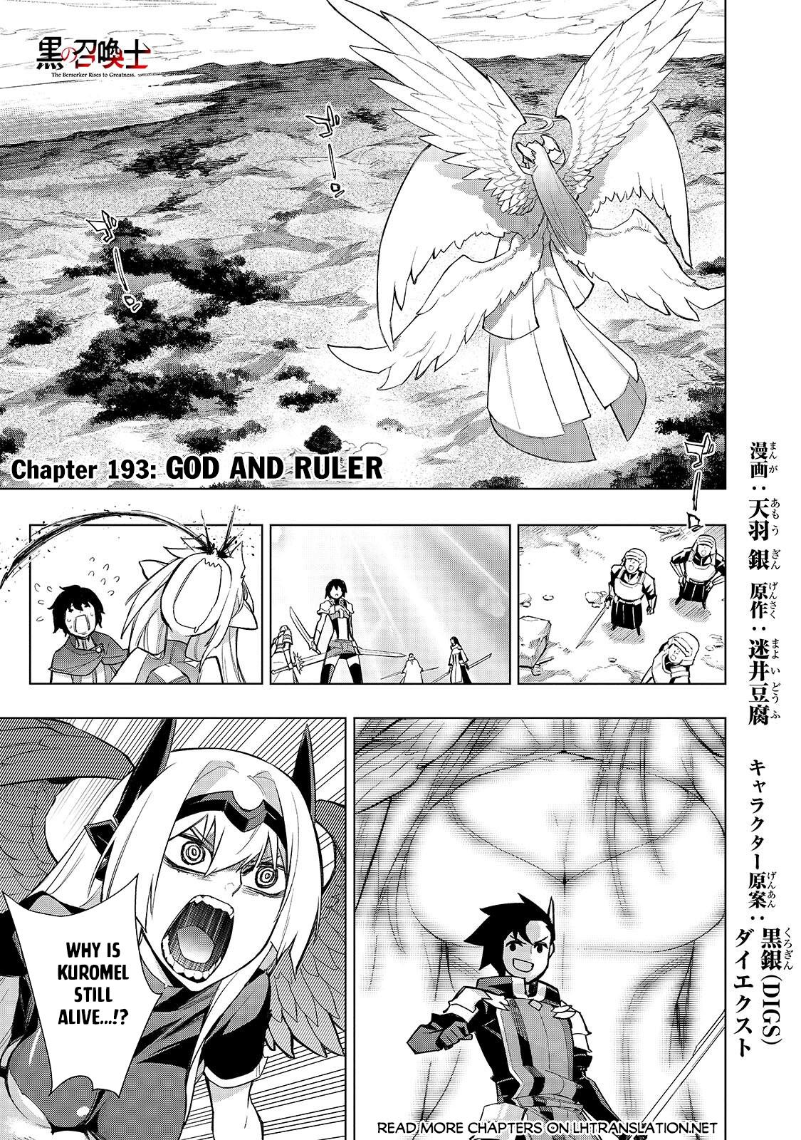 Kuro no Shoukanshi Chap 193.1 - Next Chap 194.1