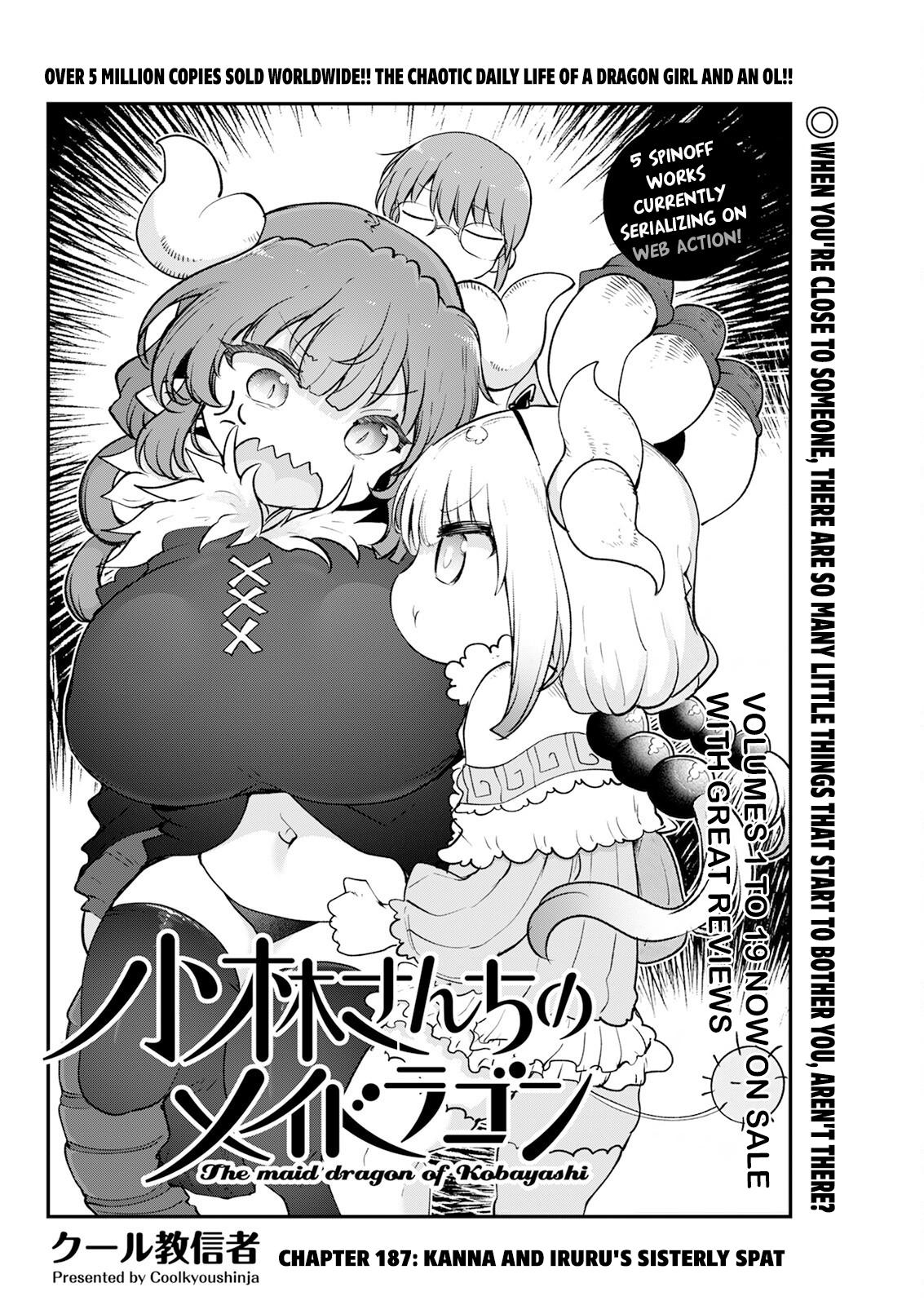 Kobayashi-san chi no Maid Dragon Chap 187 - Next Chap 188