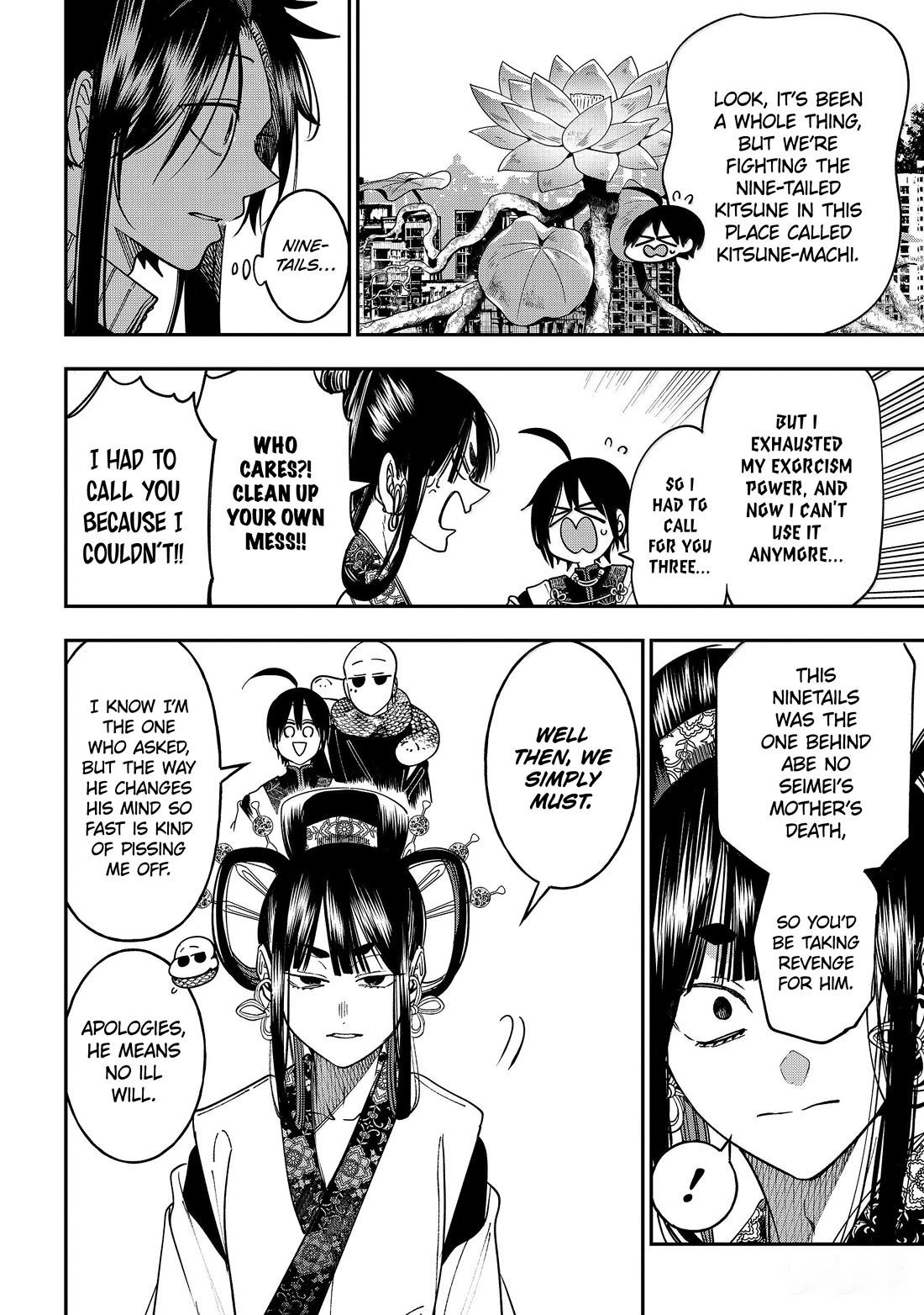 Youkai Gakkou no Sensei Hajimemashita! Chap 138 - Next Chap 139