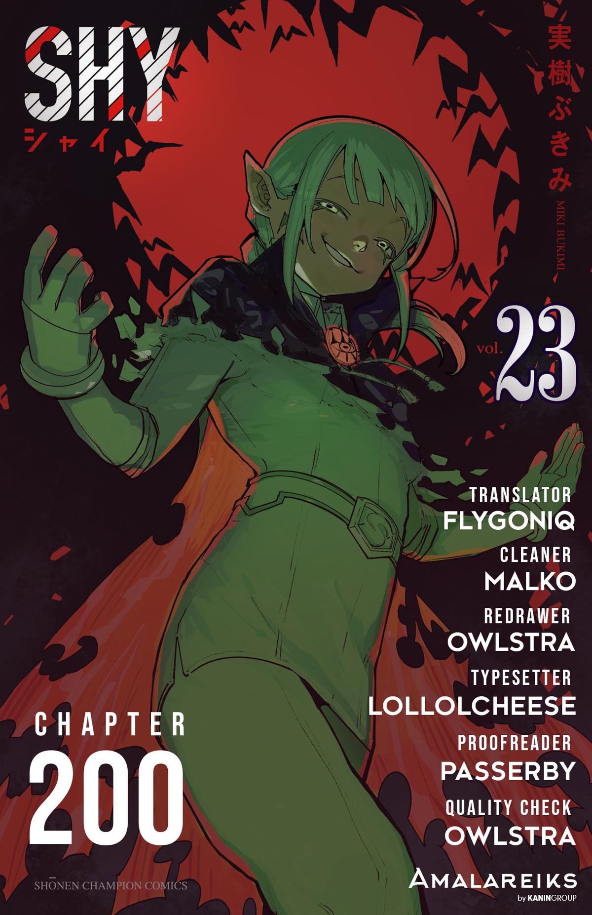 Shy Chap 200 - Next Chap 201