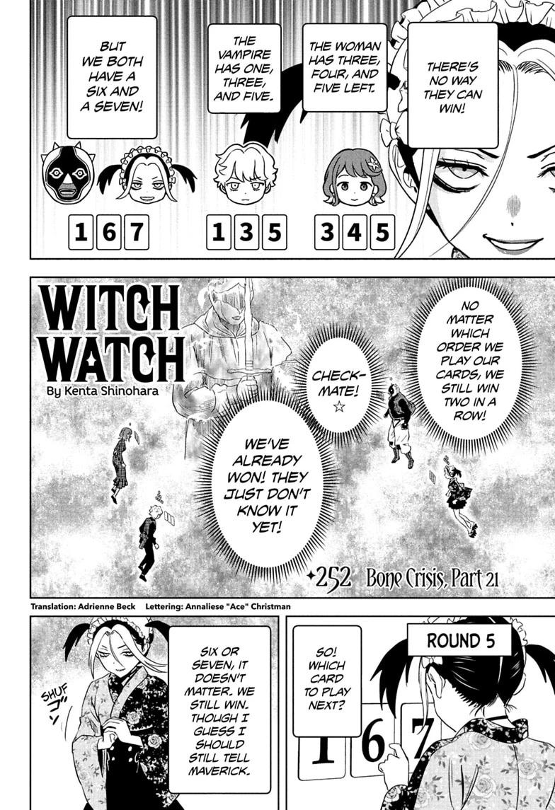 WITCH WATCH Chap 252 - Next Chap 253