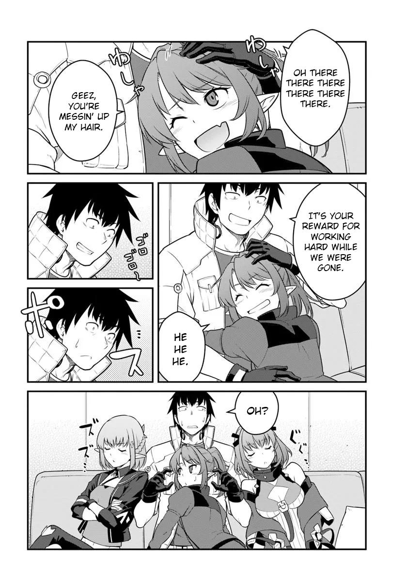 Mezametara Saikyou Soubi to Uchuusen-mochi Datta no de Chap 57.2 - Next Chap 58.2