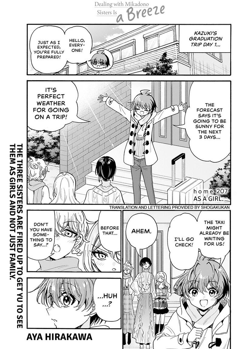 Mikado no Sanshimai wa Angai, Choroi. Chap 207 - Next Chap 208