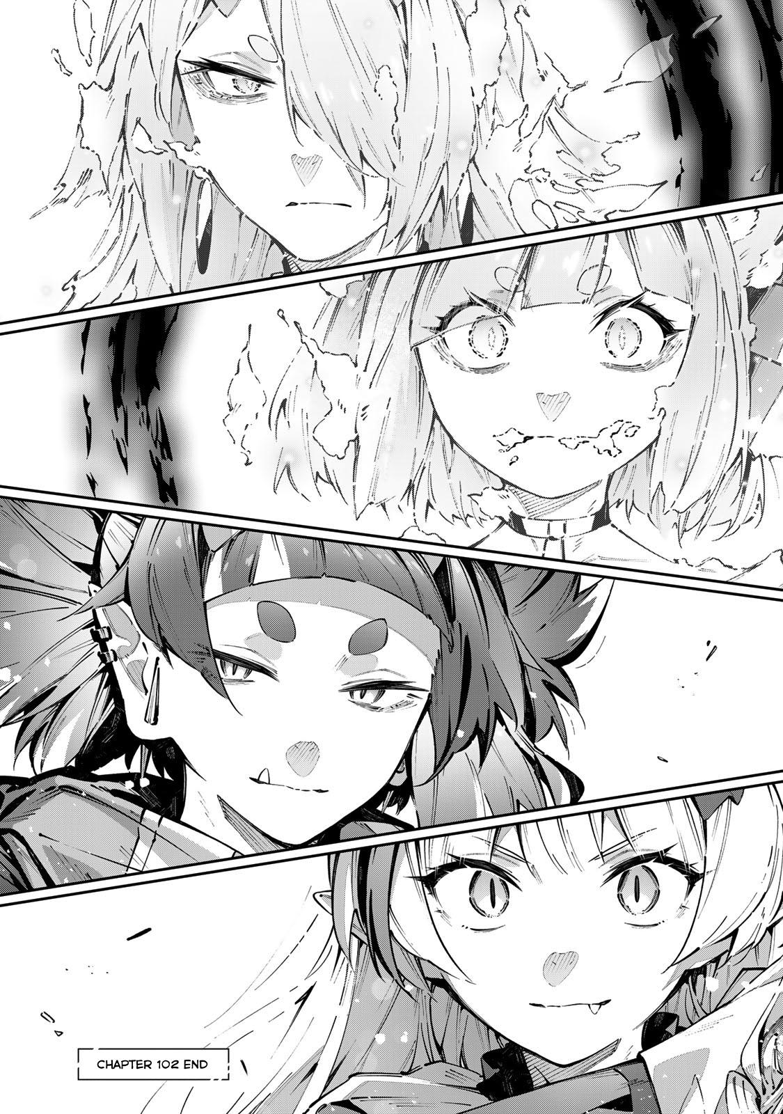 Destiny Unchain Online: Kyuuketsuki Shoujo to Natte, Yagate Chap 102 - Next Chap 103