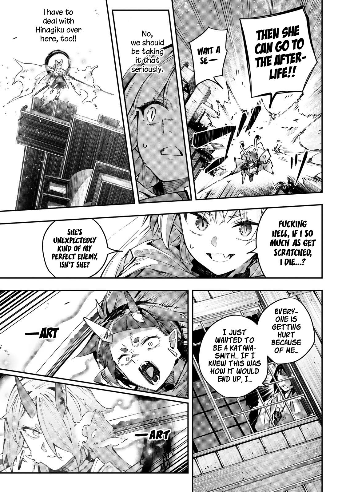 Destiny Unchain Online: Kyuuketsuki Shoujo to Natte, Yagate Chap 103 - Next Chap 104