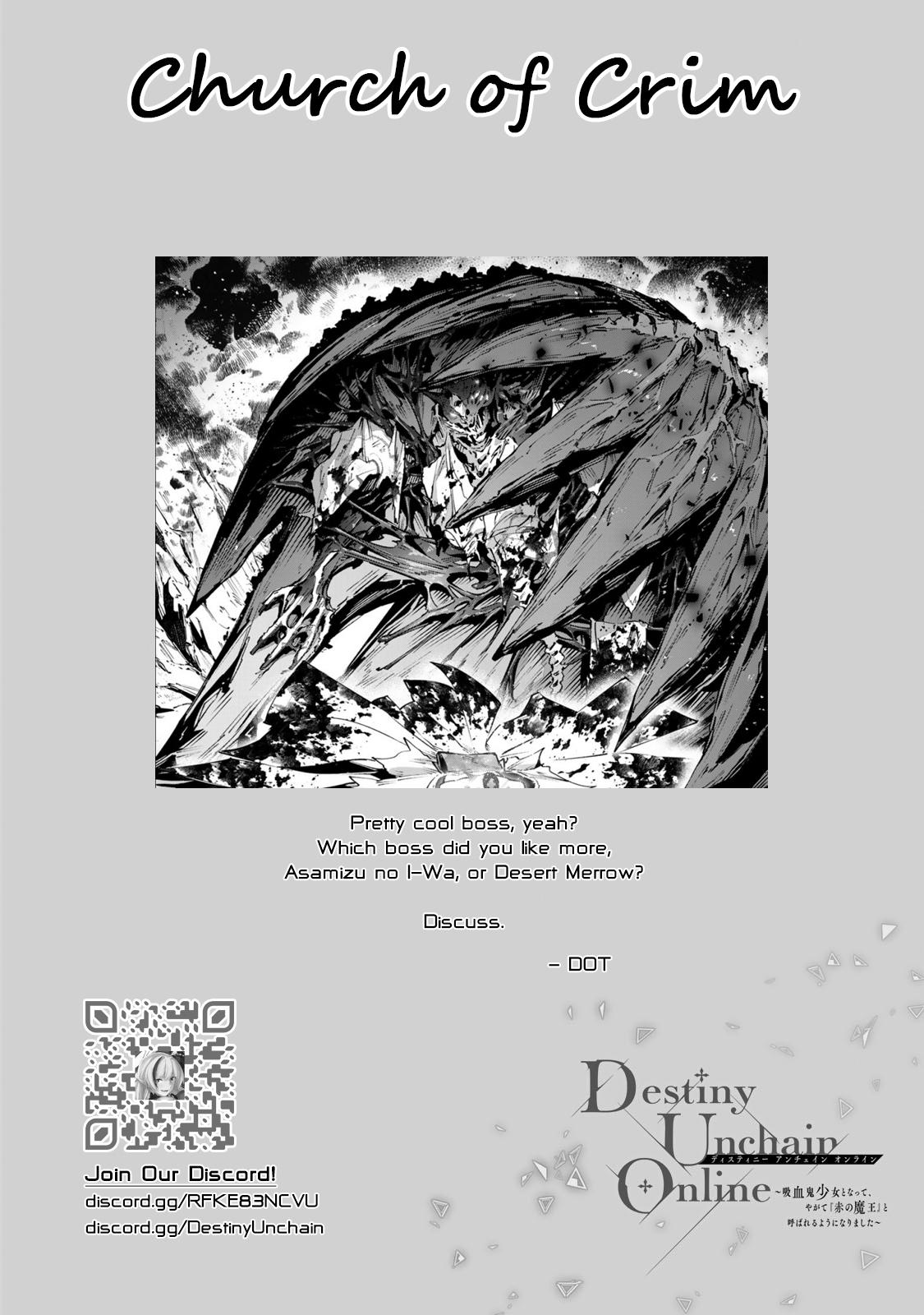 Destiny Unchain Online: Kyuuketsuki Shoujo to Natte, Yagate Chap 106 - Next Chap 107