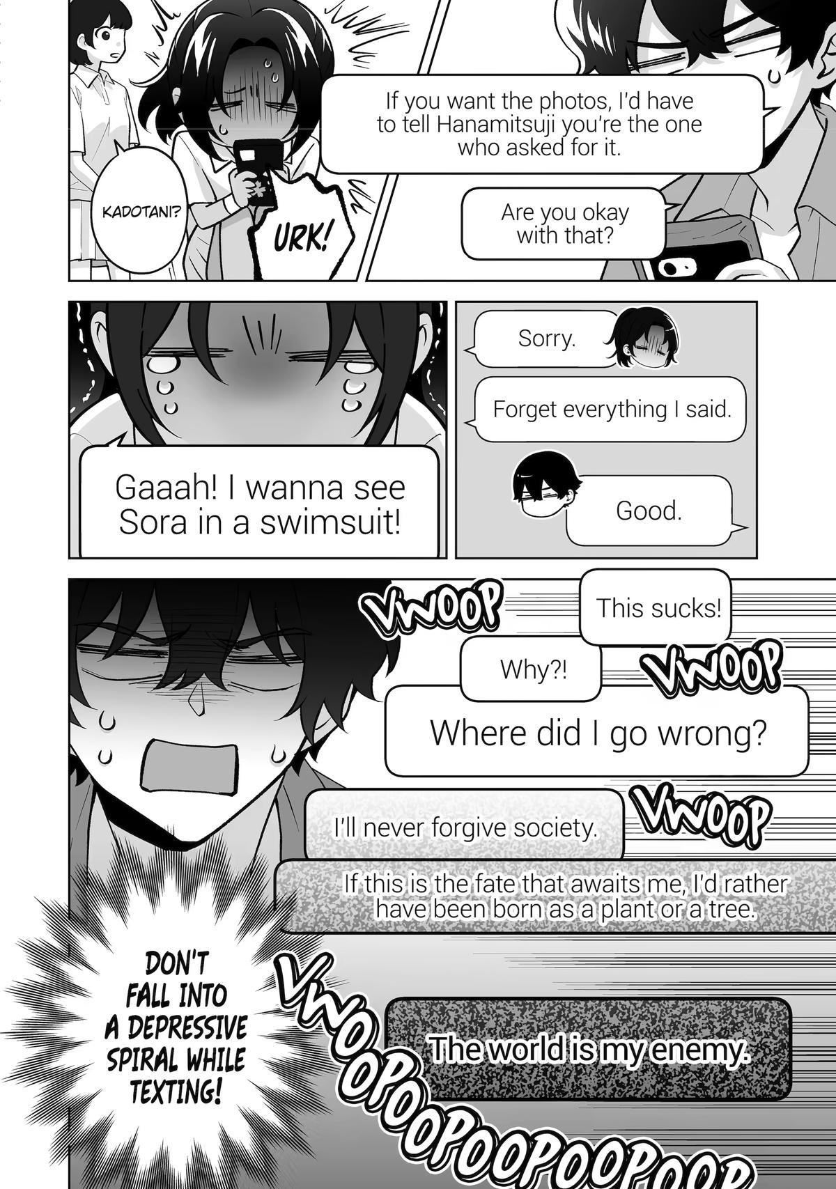 Douka Ore wo Hanatteoite Kure: Nazeka Bocchi no Owatta Koukou Seikatsu wo Kanojo ga Kaeyou to Shitekuru Chap 36 - Next Chap 37