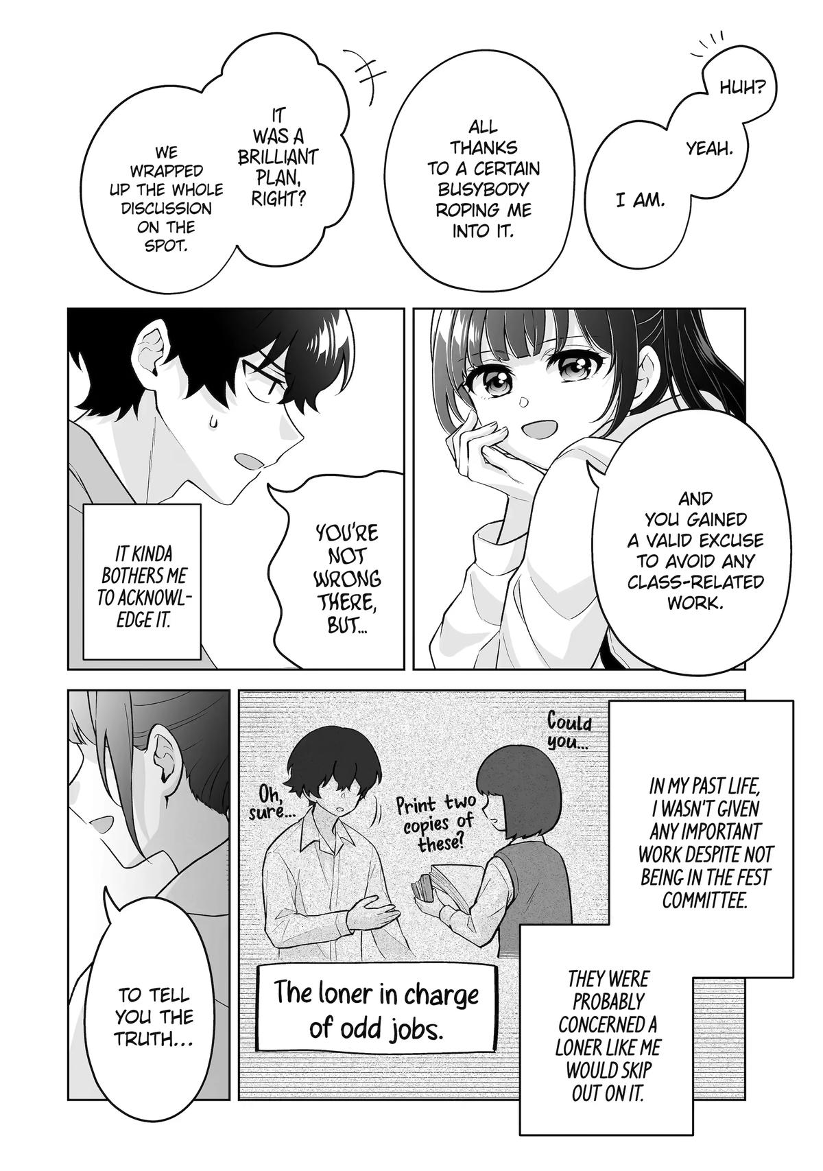 Douka Ore wo Hanatteoite Kure: Nazeka Bocchi no Owatta Koukou Seikatsu wo Kanojo ga Kaeyou to Shitekuru Chap 36 - Next Chap 37