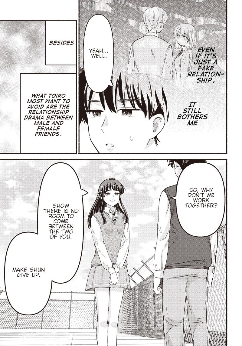 Nee, Mou Isso Tsukiacchau? Osananajimi no Bishoujo ni Tanomarete, Camouflage Kareshi Hajimemashita Chap 38 - Next Chap 39