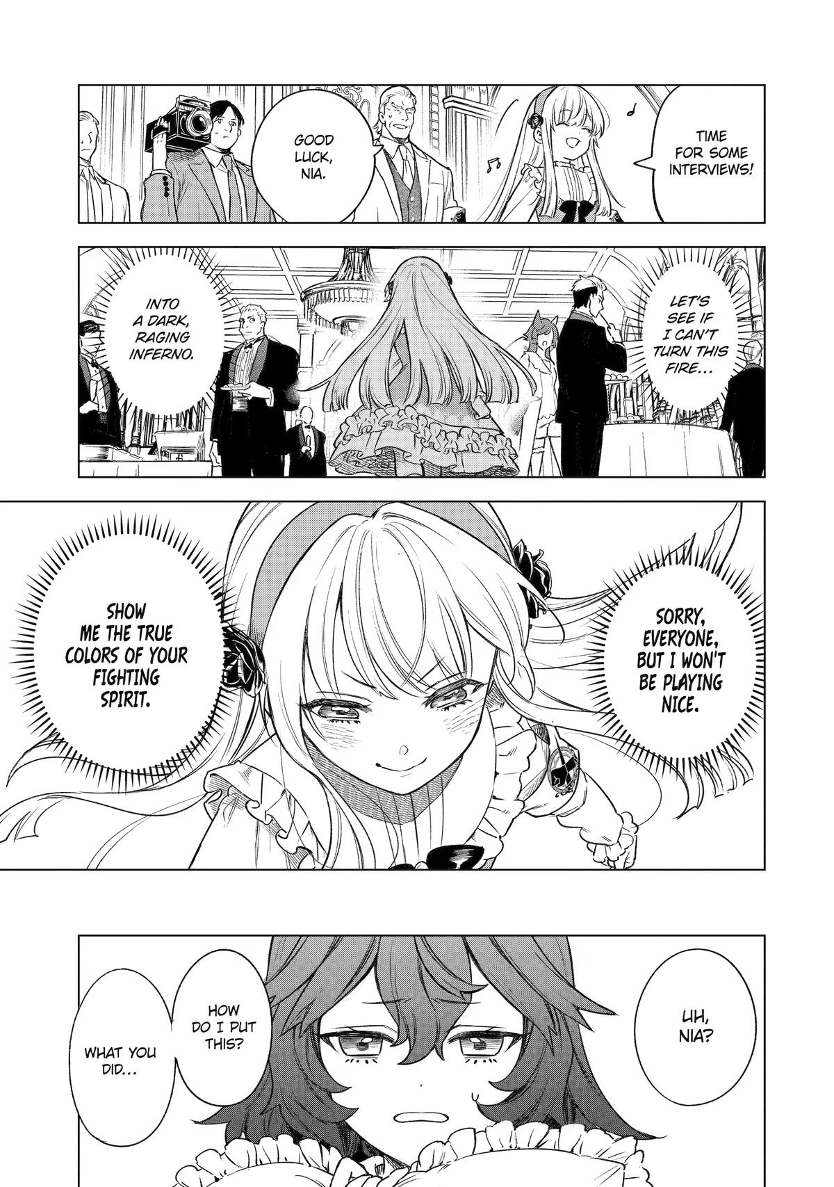 Kyouran Reijou Nia Liston: Byoujaku Reijou ni Tensei shita Kamigoroshi no Bujin no Karei naru Musouroku Chap 45 - Next Chap 46