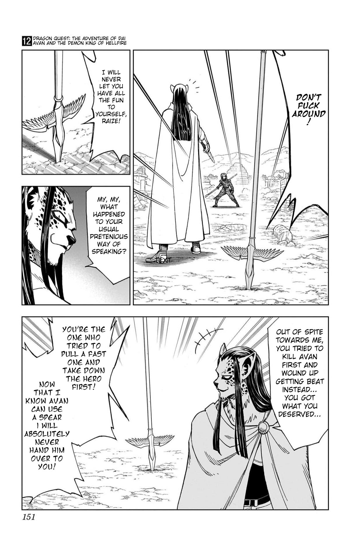 Dragon Quest: Dai no Daibouken - Yuusha Avan to Gokuen no Maou Chap 48 - Next Chap 49