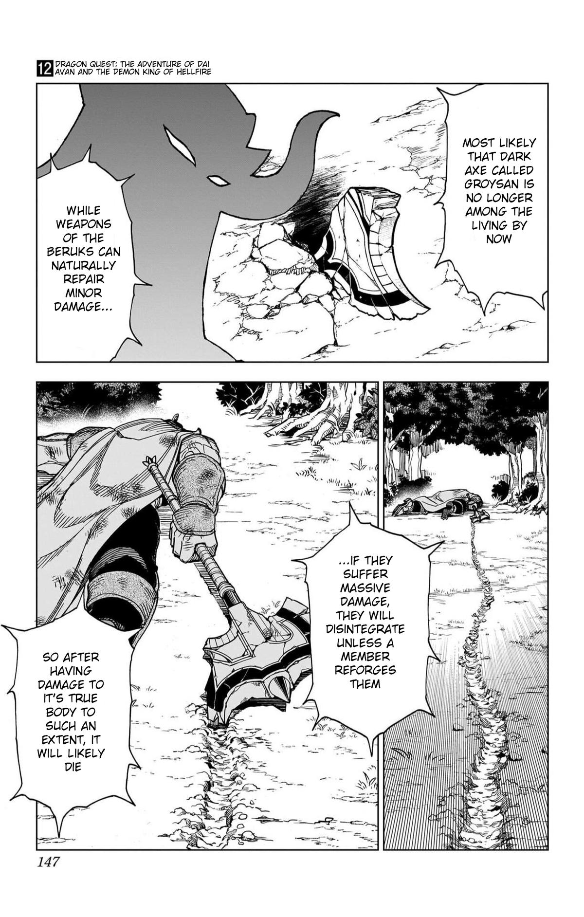 Dragon Quest: Dai no Daibouken - Yuusha Avan to Gokuen no Maou Chap 48 - Next Chap 49
