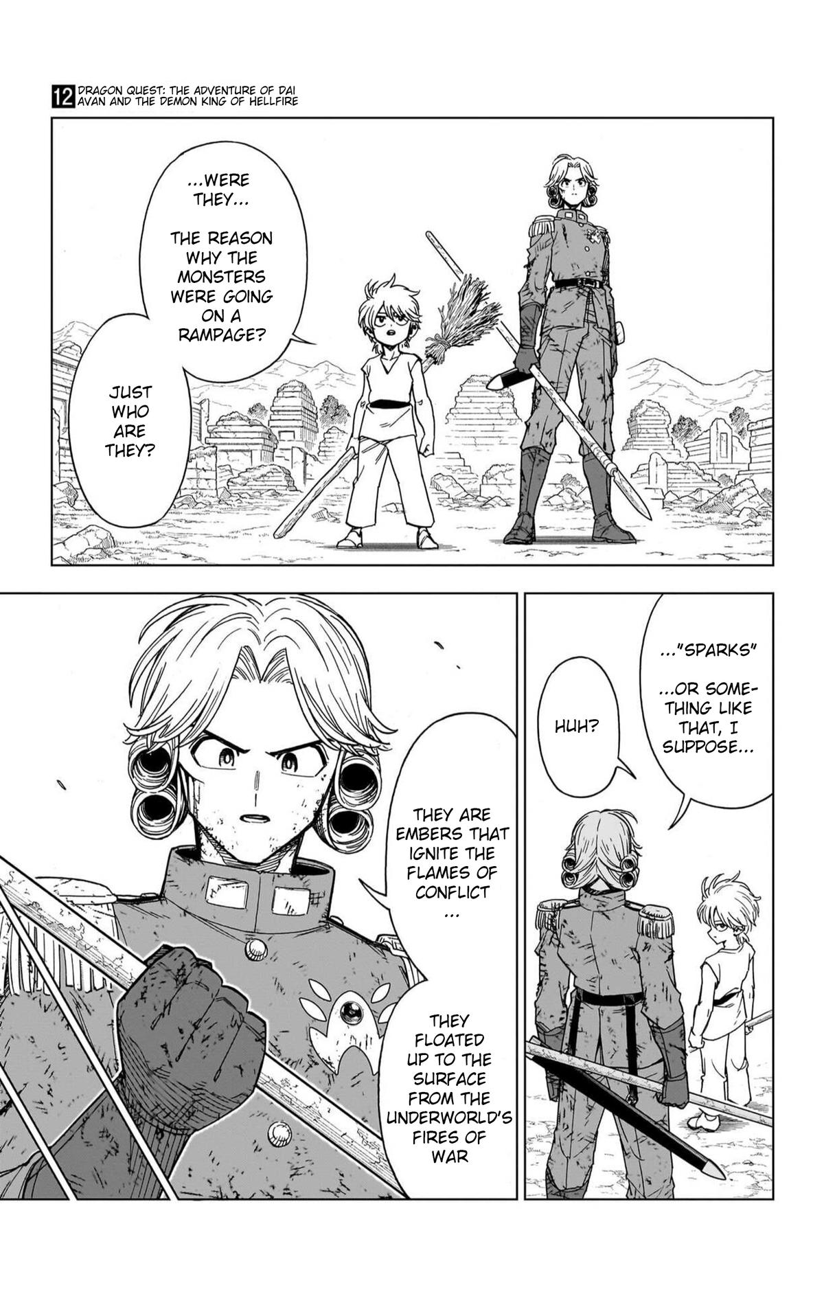 Dragon Quest: Dai no Daibouken - Yuusha Avan to Gokuen no Maou Chap 48 - Next Chap 49