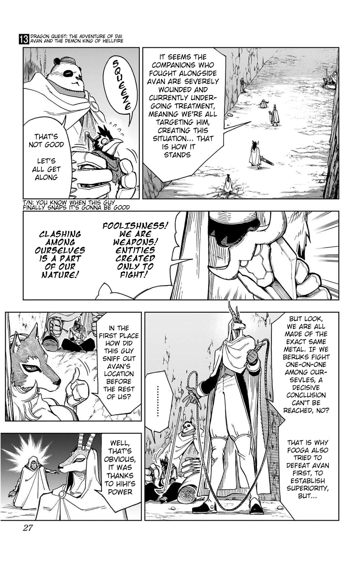 Dragon Quest: Dai no Daibouken - Yuusha Avan to Gokuen no Maou Chap 49 - Next Chap 50