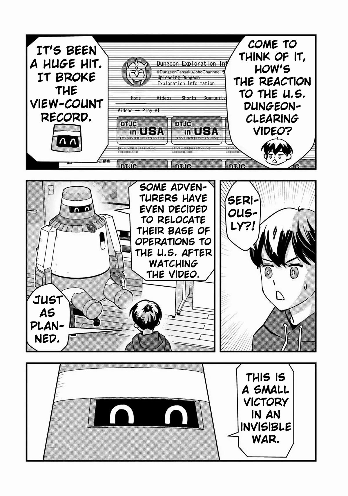 Isekaigaeri no Yuusha wa, Dungeon ga Shutsugen shita Genjitsu Sekai de, Influencer ni Natte Kane wo Kasegimasu! Chap 32 - Next Chap 33