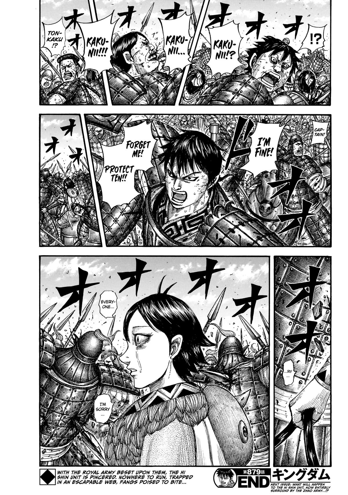 Kingdom English Chap 879 - Next Chap 880
