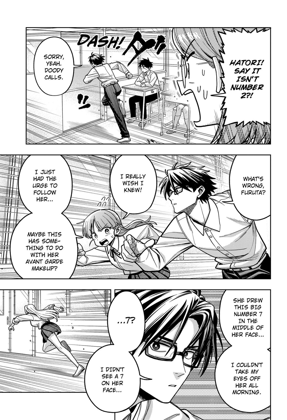 Hatori to Furuta no Hinichijou Sahanji Chap 15 - Next Chap 16
