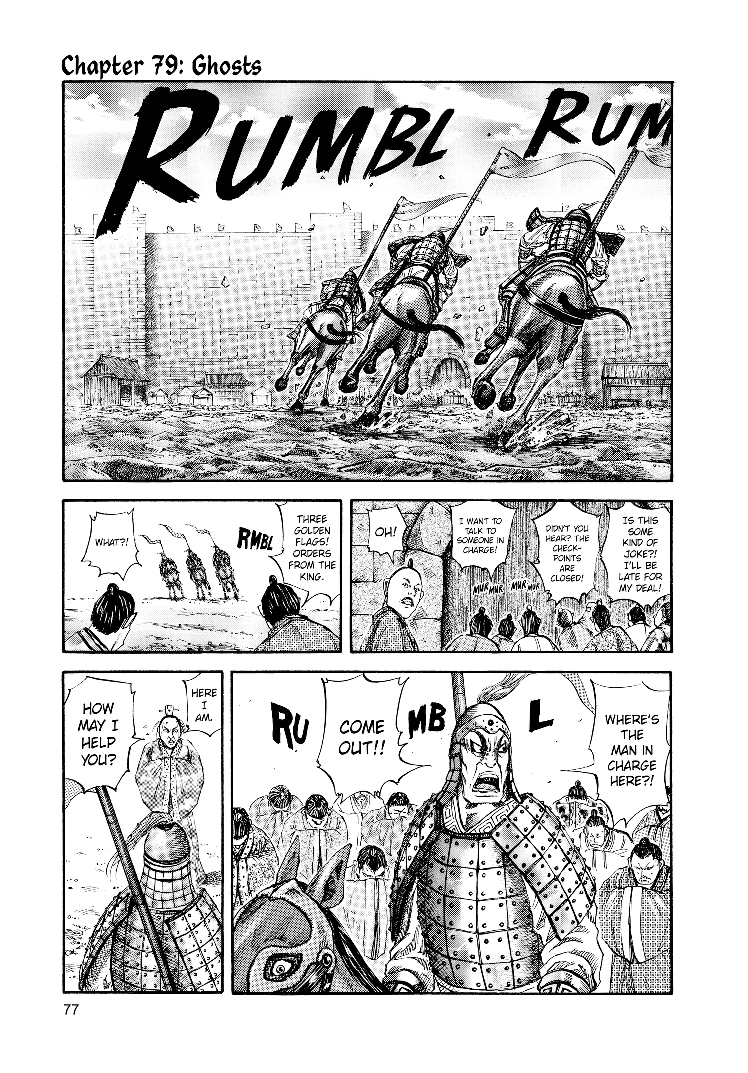 Kingdom Official Version Chap 79 - Next Chap 80