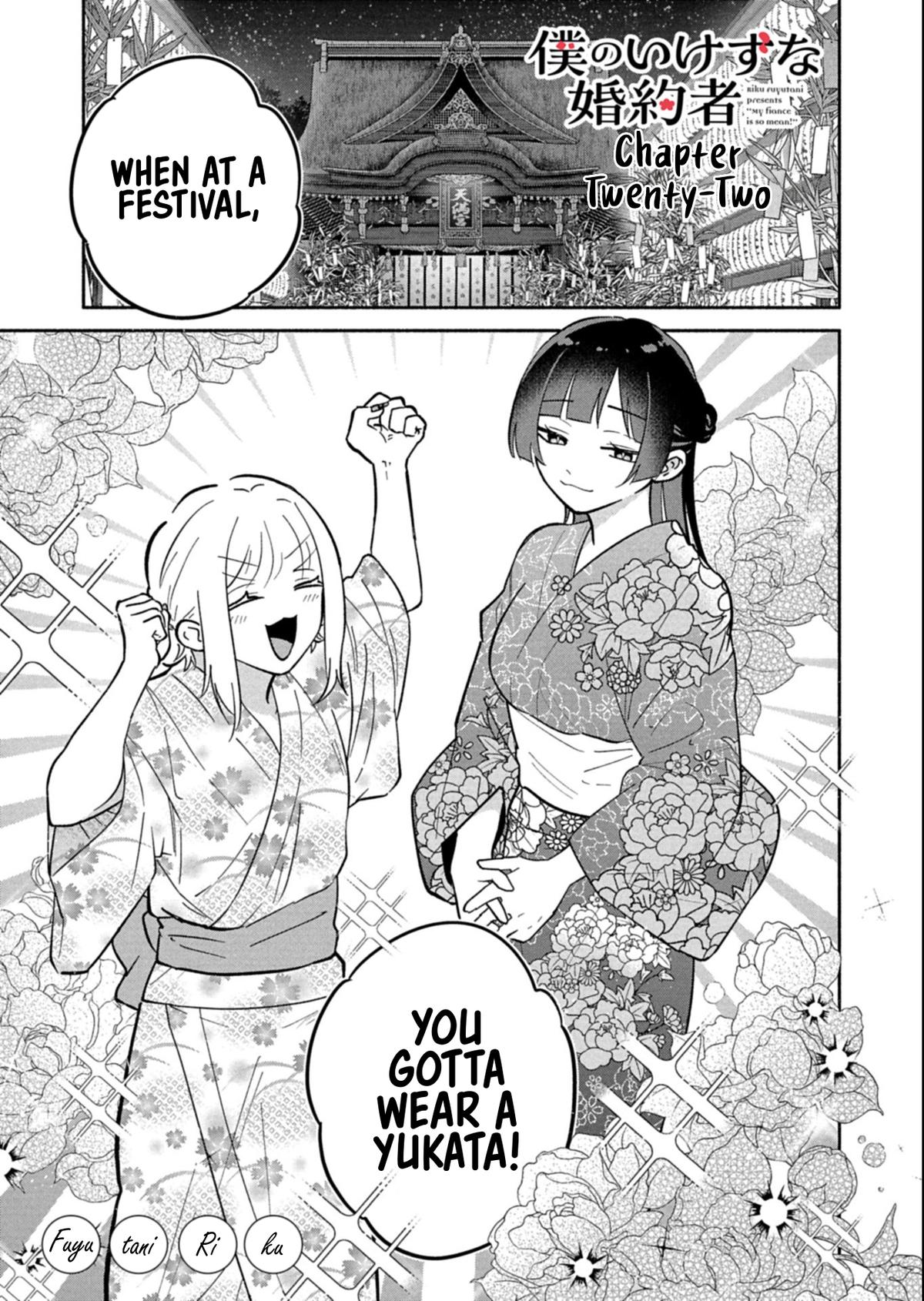 Boku no Ikezu na Konyakusha Chap 23.1 - Next Chap 24.1