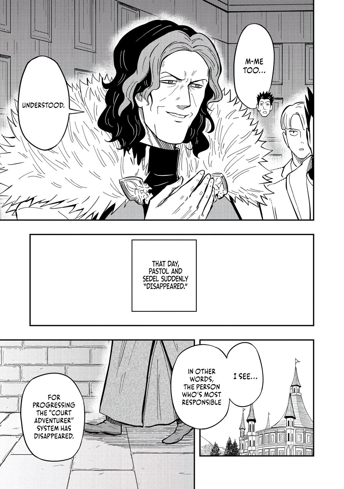 Outo One Operation Golem Master. Masaka no Tsuihou!? Jiyuu no Mi ni Natta node Deshi no Bijin Yuusha-tachi to Issho ni Saikyou Golem Tsukurimasu. Modottekoi to Iwaretemo Mou Shiran! @comic Chap 16 - Next Chap 17