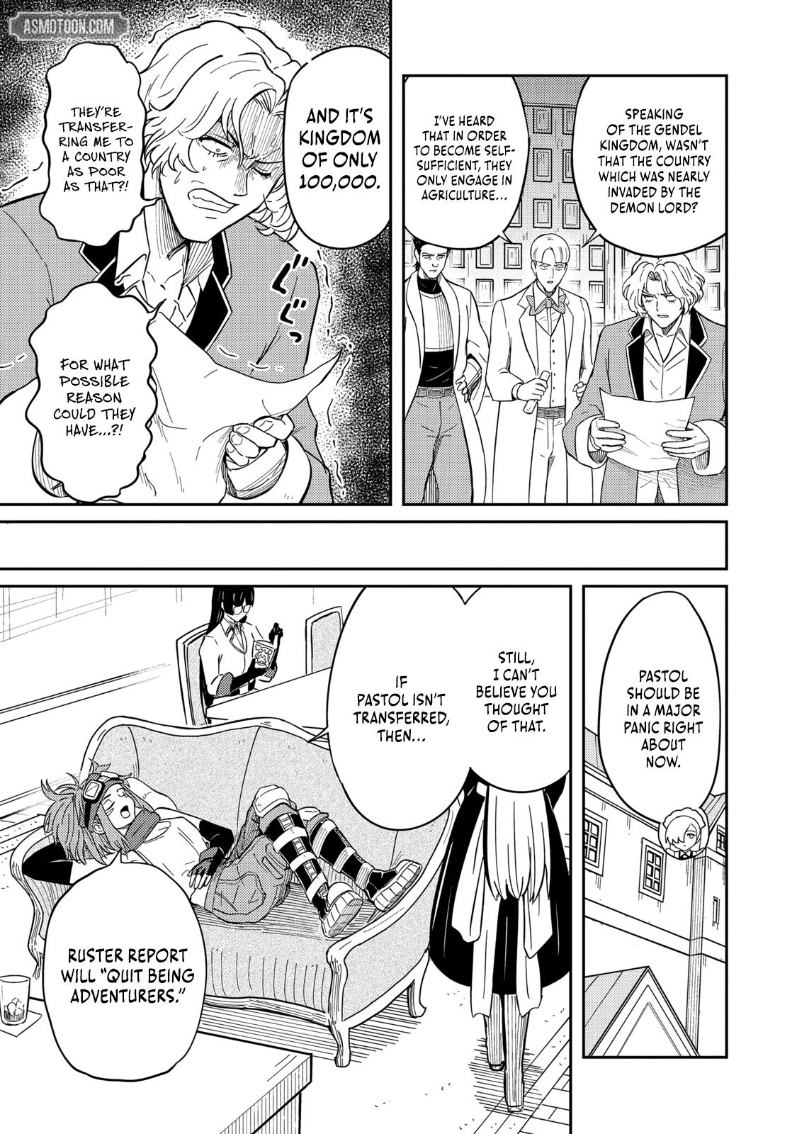 Outo One Operation Golem Master. Masaka no Tsuihou!? Jiyuu no Mi ni Natta node Deshi no Bijin Yuusha-tachi to Issho ni Saikyou Golem Tsukurimasu. Modottekoi to Iwaretemo Mou Shiran! @comic Chap 16 - Next Chap 17